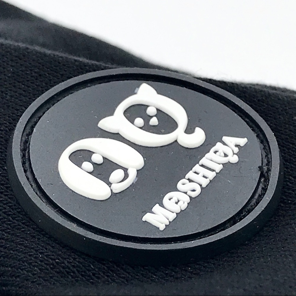 MOSHIQA Black Dog Cat Sweatshirt Size S M XL Hoodie Green Logo Designer Luxury - Picture 13 of 16